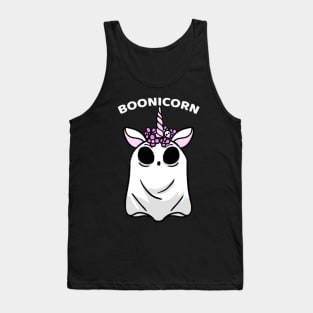 Halloween Boonicorn Ghost Unicorn Funny Gift Tank Top